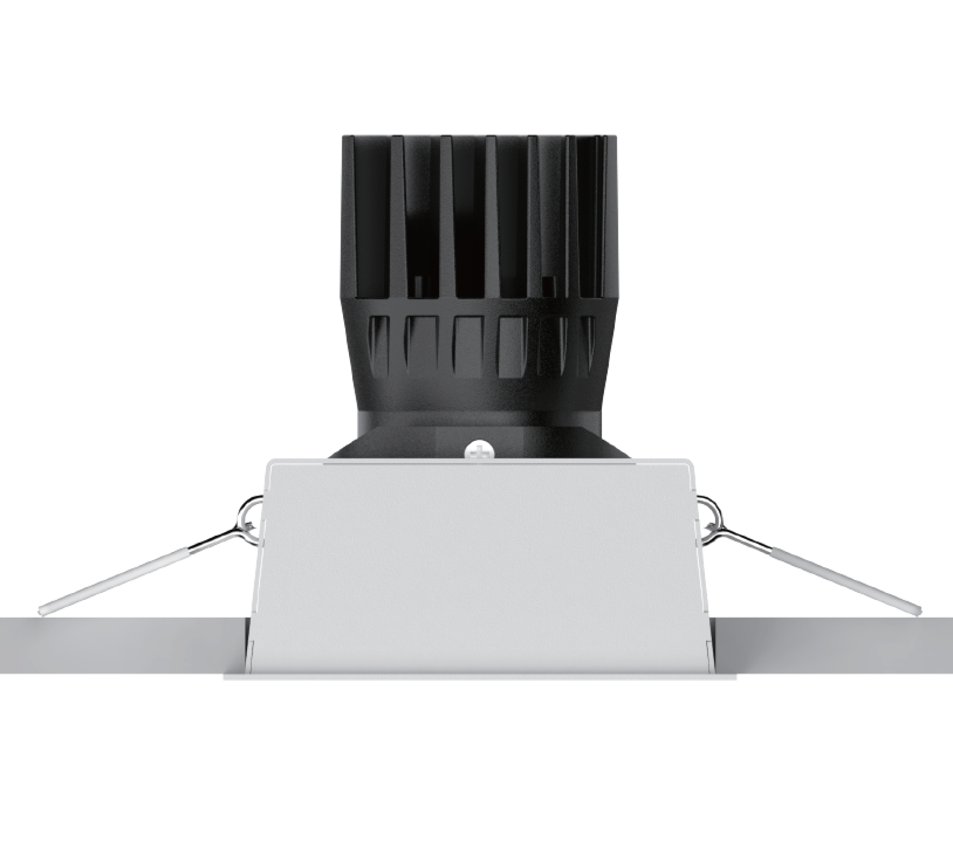 Light Recessed LED Square Adjustable Angle Embedded LED Can Light Aluminum Anti-Glare LED Downlight – HLO86-S12QS
