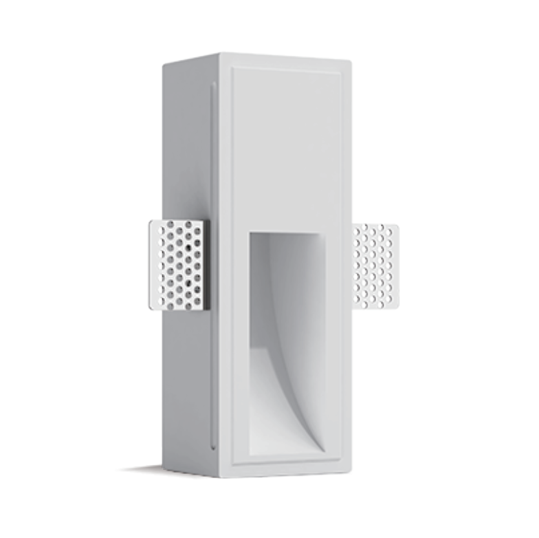 Gypsum Recessed LED Wall Light Recessed Stair Led Wall Lamp Step Lighting